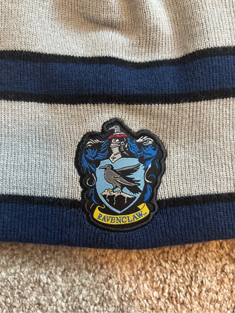 Ravenclaw Beanie Hat One Size Like New